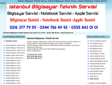 Tablet Screenshot of istanbulbilgisayarteknikservisi.com